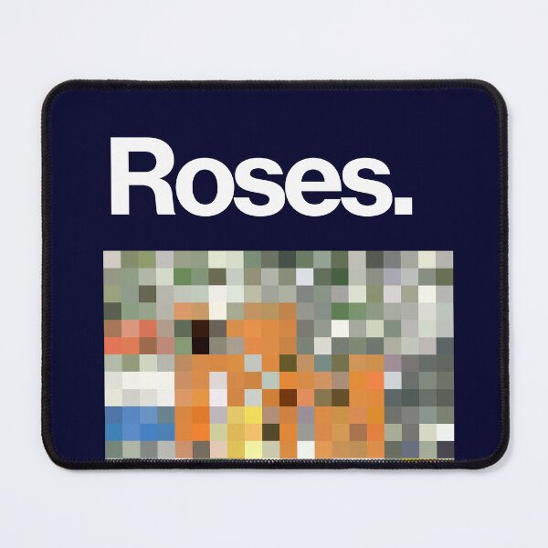 Item preview, Roses in Pixels designed and sold by modernistdesign.