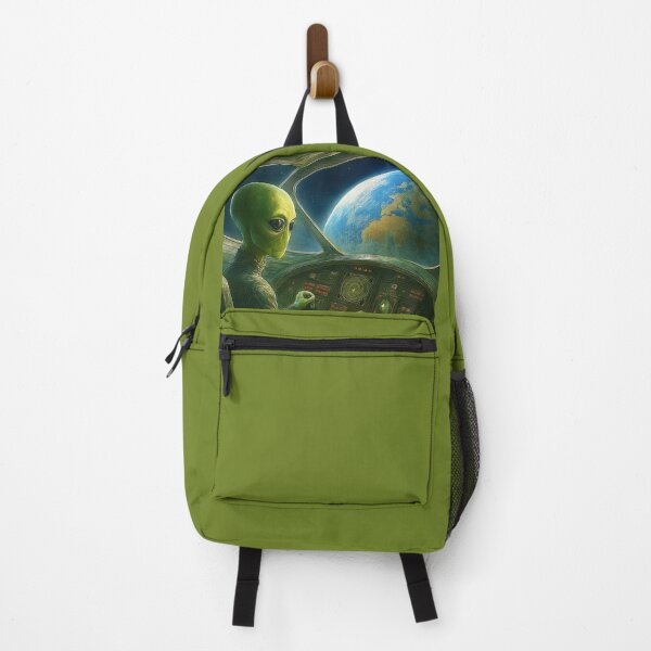 Item preview, Alien Space Vehicle Nearing Earth designed and sold by CarolM.