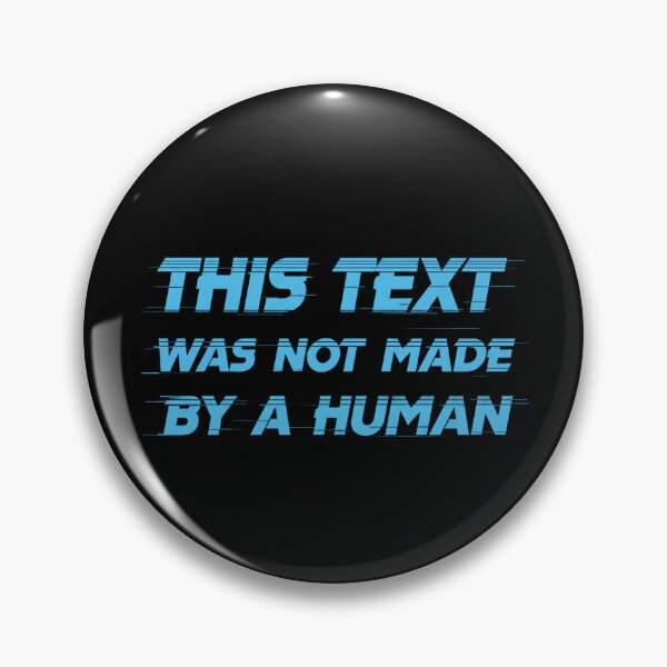 Item preview, This Text Was Not Made by a Human designed and sold by Imagequest.