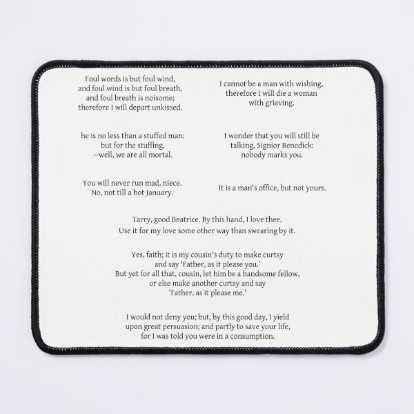Item preview, Beatrice quotes pack 3 from Much Ado About Nothing designed and sold by introvertcafe.