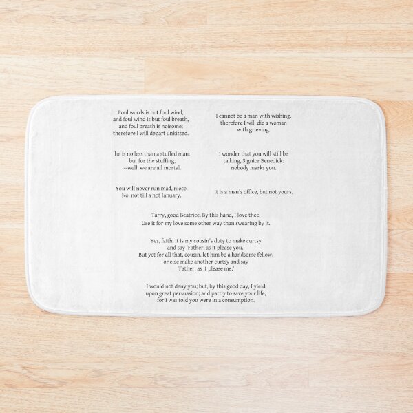 Item preview, Beatrice quotes pack 3 from Much Ado About Nothing designed and sold by introvertcafe.