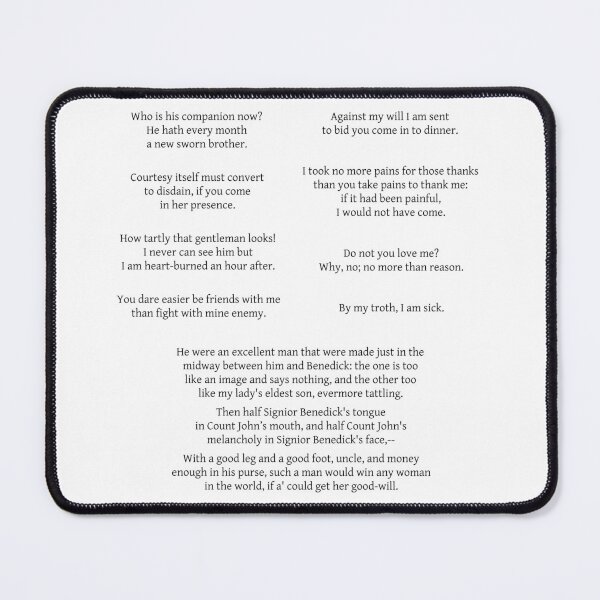 Item preview, Beatrice quotes pack 2 from Much Ado About Nothing designed and sold by introvertcafe.