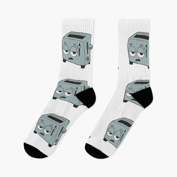 Item preview, Deadpan Toaster Mascot | Burnout Humor Sticker - Clive  designed and sold by Moodzu.