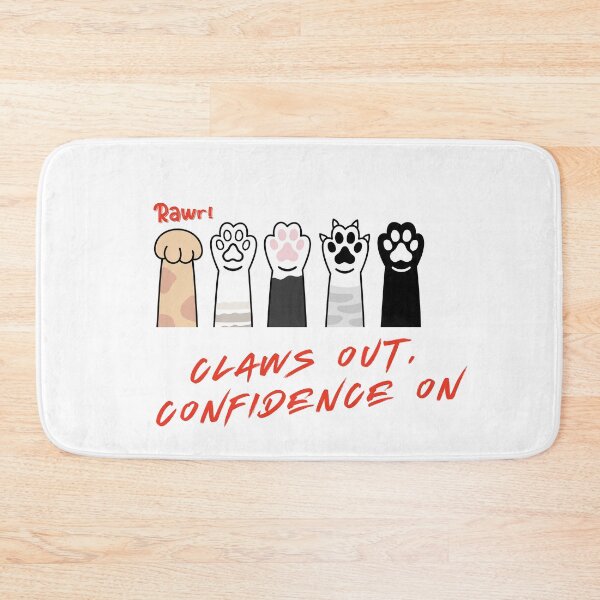 Item preview, Claws Out, Confidence On t-shirt designed and sold by Art-ifacts Clothing.