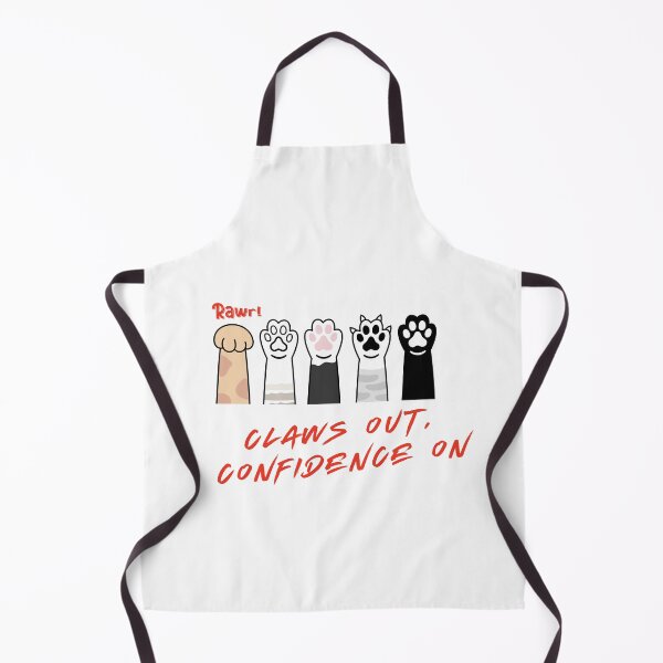 Item preview, Claws Out, Confidence On t-shirt designed and sold by Art-ifacts Clothing.