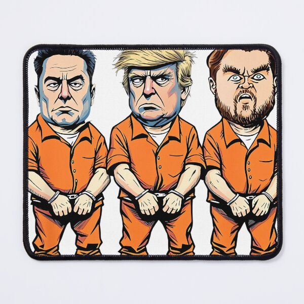 Item preview, Prisoners Musk Trump Vance designed and sold by MemphoDaddy.
