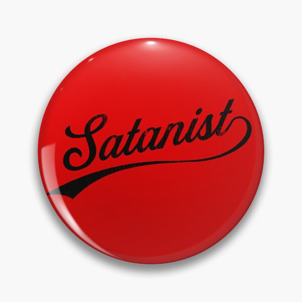 Item preview, Satanist Script (Black) designed and sold by HoskingInd.