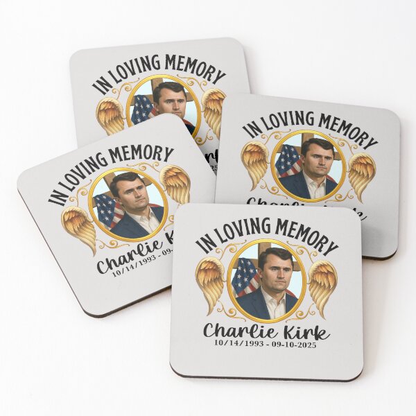 Item preview, Charlie Kirk in memory patriot freedom USA  designed and sold by tiffanator606.