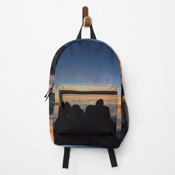 Item preview, Pacific Sunset Over Rocks designed and sold by MilesToHike.