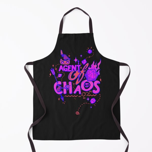 Item preview, Agent of Chaos (in neon) | DnD Alignment designed and sold by keyvei.