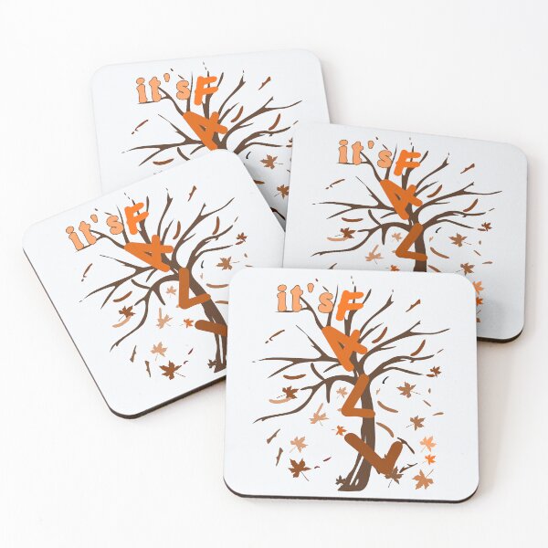 Item preview, Autumn Leaf Tree with Falling Motif designed and sold by DNC1134.