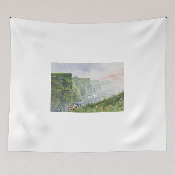 Item preview, The Cliffs of Moher (Aillte an Mhothair) designed and sold by The Drawing Hands | Gfx Craftsman.