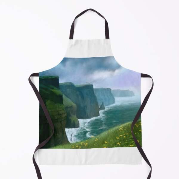 Item preview, The Cliffs of Moher (Aillte an Mhothair) designed and sold by The Drawing Hands | Gfx Craftsman.