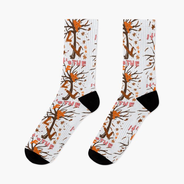 Item preview, Autumn Tree Falling Leaves Illustration designed and sold by DNC1134.