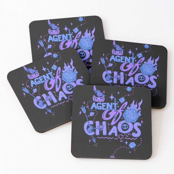 Item preview, Agent of Chaos (in purple) | Dungeons & Dragons  designed and sold by keyvei.