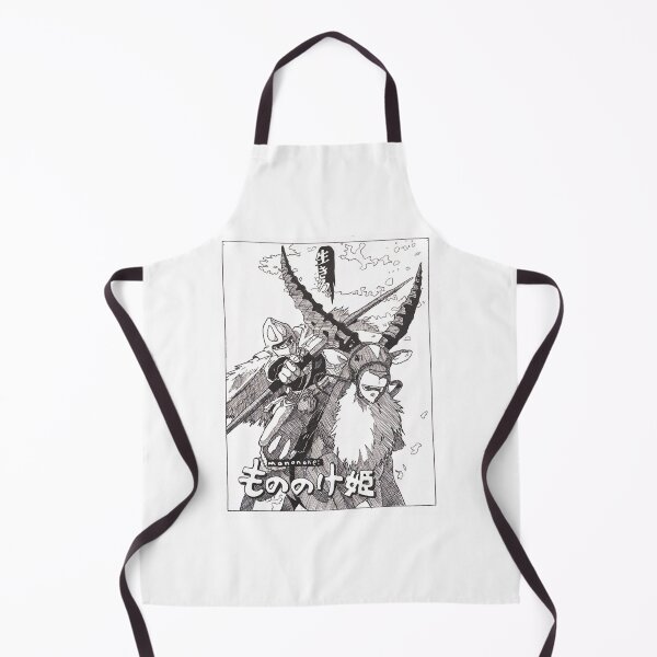 Item preview, Princess Mononoke Studio Ghibli Hand Drawn Scene designed and sold by carlanutter.