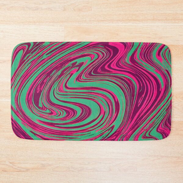 Item preview, Pink Green Magenta Marble Swirl Pattern designed and sold by SassyArtistry.