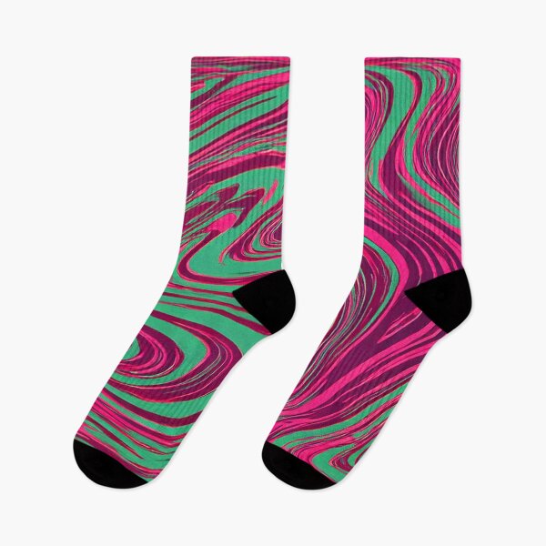 Item preview, Pink Green Magenta Marble Swirl Pattern designed and sold by SassyArtistry.