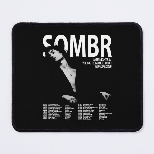 Item preview, SOMBR EUROPE TOUR 2026 designed and sold by SolonKuhic.