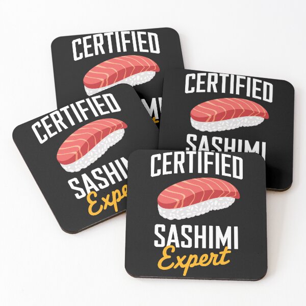 Item preview, Certified Sashimi Expert Food Lover Men Women Kids designed and sold by rafaeltto.