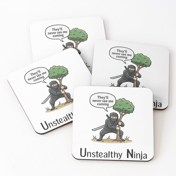 Item preview, Unstealthy Ninja designed and sold by Imagequest.