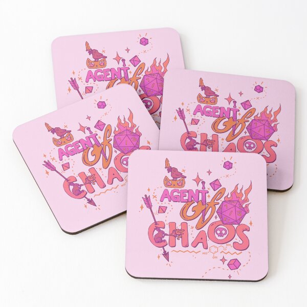 Item preview, Agent of Chaos (in pink) | Dungeons & Dragons  designed and sold by keyvei.