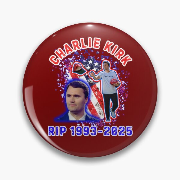 Item preview, Rest In Peace Charlie Kirk 1993 - 2025 designed and sold by WoodburyLake.