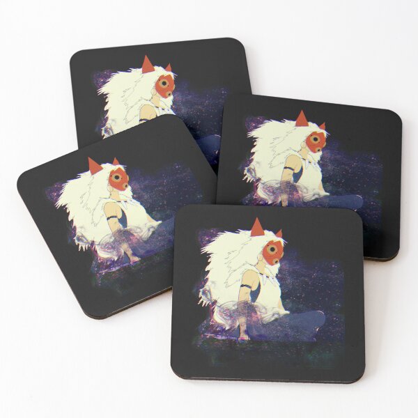 Item preview, Masked Princess Mononoke Illustration - Smoke And Magical Fog  designed and sold by carlanutter.