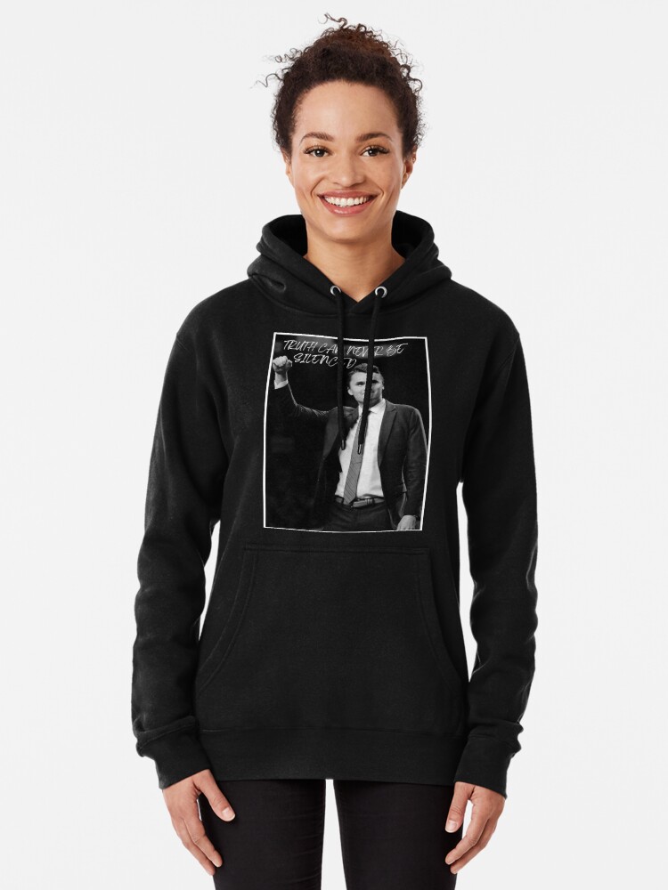 CHARLIE KIRK - TRUTH CAN NEVER BE SILENCED Pullover Hoodie