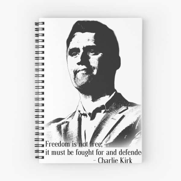 Item preview, Charlie Kirk Quote Graphic designed and sold by ArtByBrocasso.