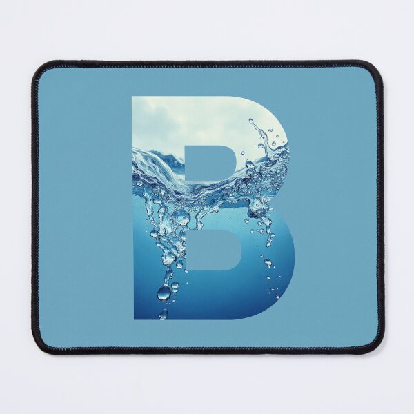 Item preview, Water Monogram Letter B with Splash designed and sold by rustyroofco.