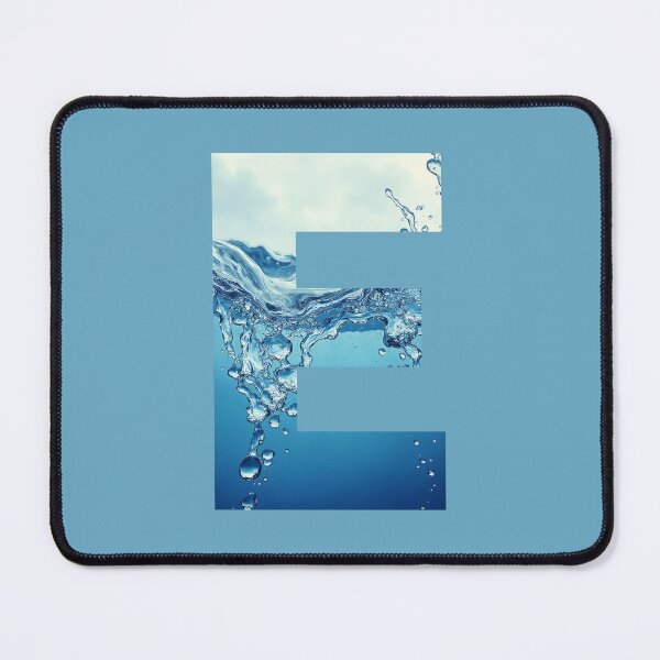 Item preview, Water Monogram Letter E with Splash designed and sold by rustyroofco.