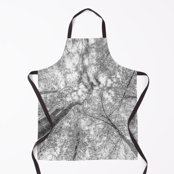 Item preview, Black and White Trees from the forest floor designed and sold by Roxane Bay.