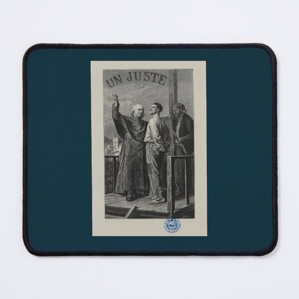 Item preview, UN JUSTE - F. MEAULLE - Illustration for "Les Misérables" in the 1879 edition by Hugues, Victor Hugo. Paris: E. Hugues, 1876-1897 designed and sold by fendl.
