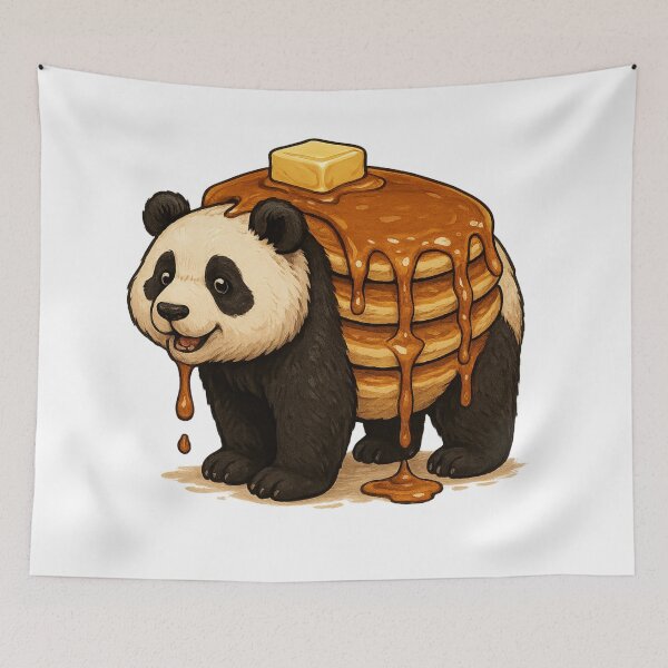 Item preview, Sweet Panda Pancakes designed and sold by Taberland.