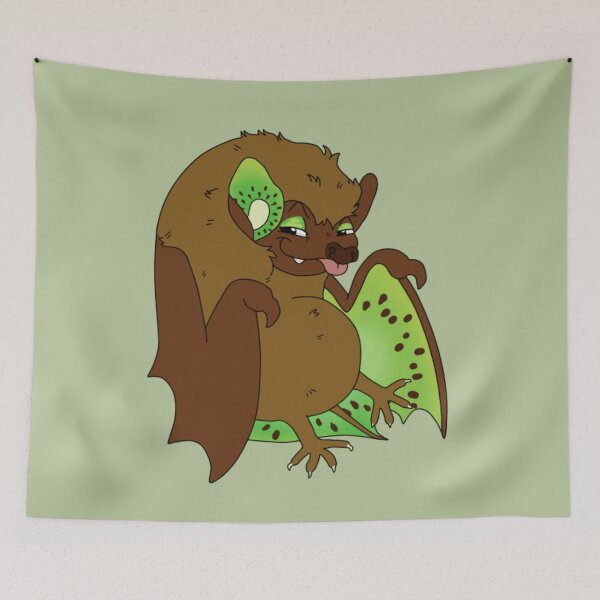 Item preview, "Kiwi Kyle" Little Brown Bat designed and sold by ChiropteraCreations.