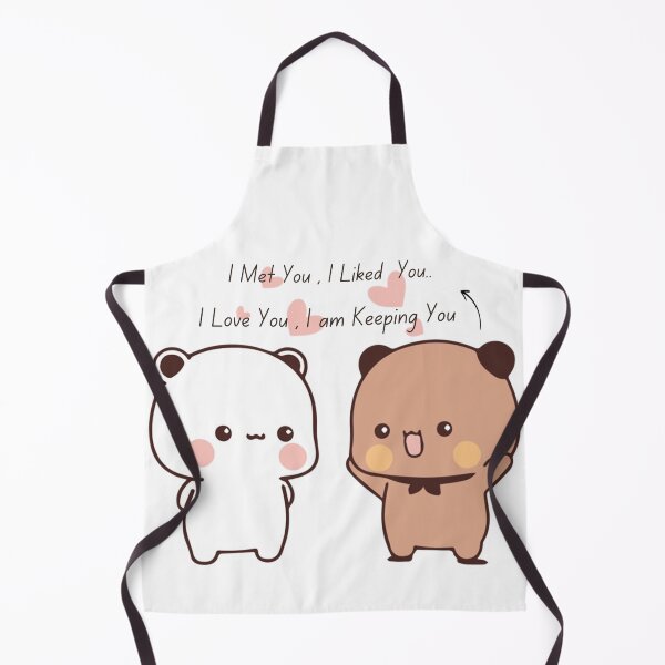 Item preview, I Met You iLiked You I Love You i am Keeping You Bear and Panda Bubu Dudu Balloon Bear Love Life Story 2026 designed and sold by DaresToDream.