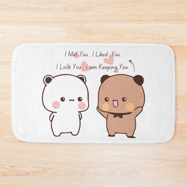 Item preview, I Met You iLiked You I Love You i am Keeping You Bear and Panda Bubu Dudu Balloon Bear Love Life Story 2026 designed and sold by DaresToDream.