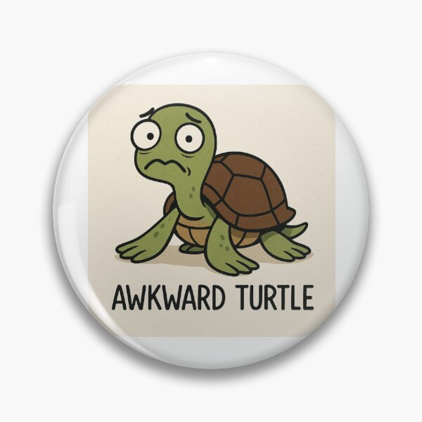 Item preview, Awkward turtle designed and sold by Chronicallyhm.
