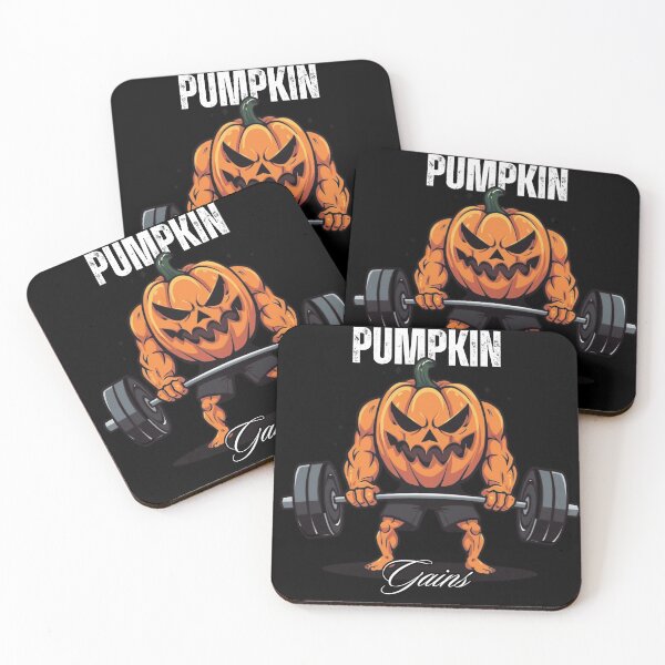 Item preview, Pumpkin Gains Halloween Gym Design designed and sold by CrazyInkWorks.