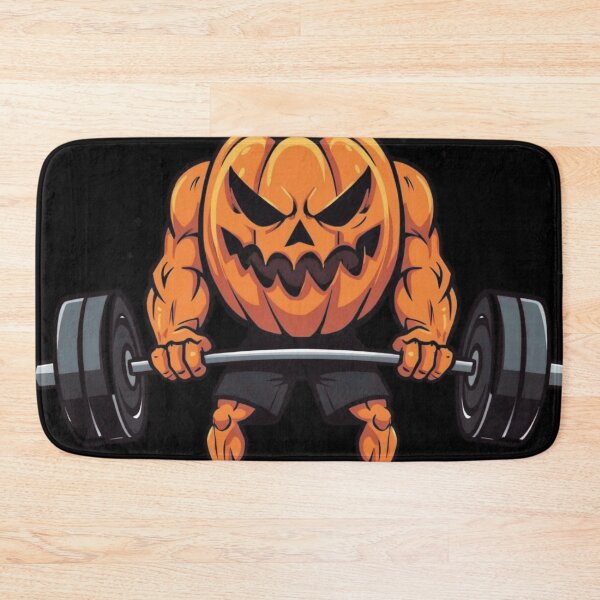 Item preview, Pumpkin Gains Halloween Gym Design designed and sold by CrazyInkWorks.