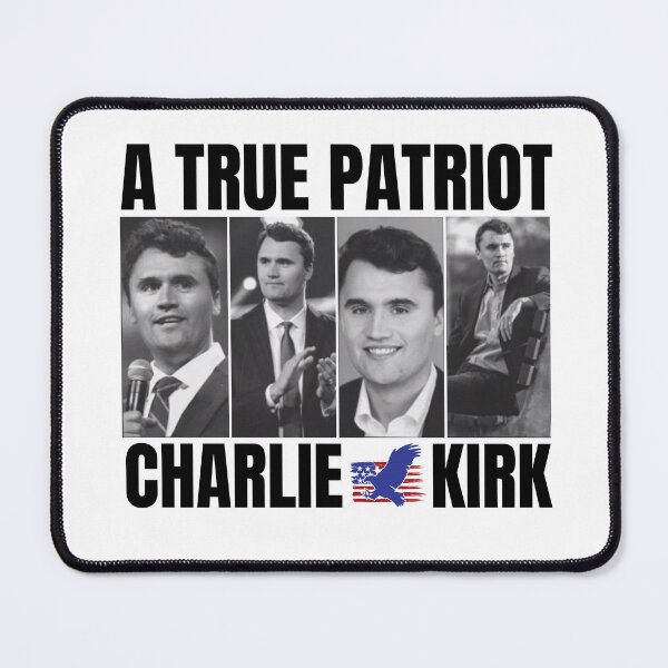 Item preview, Charlie Kirk A True Patriot designed and sold by JeyVel.