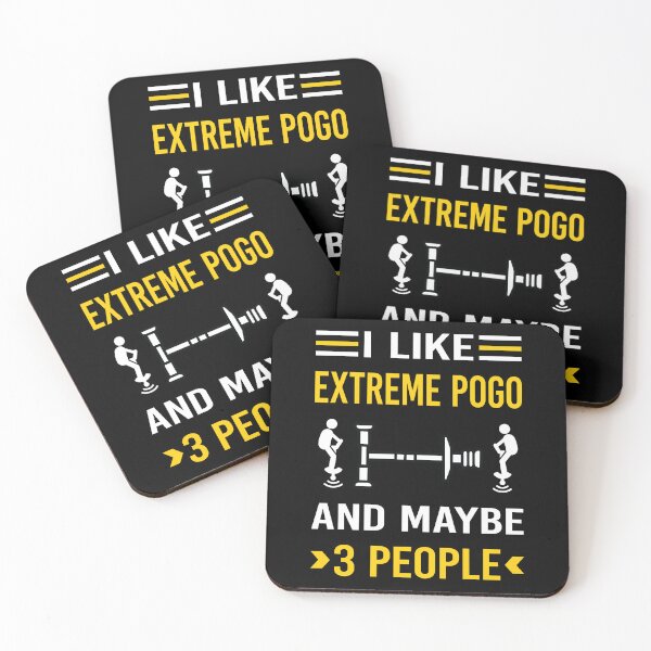 Item preview, I Like 3 People Extreme Pogo designed and sold by maymorto.