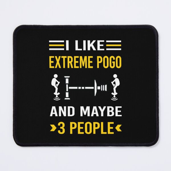 Item preview, I Like 3 People Extreme Pogo designed and sold by maymorto.