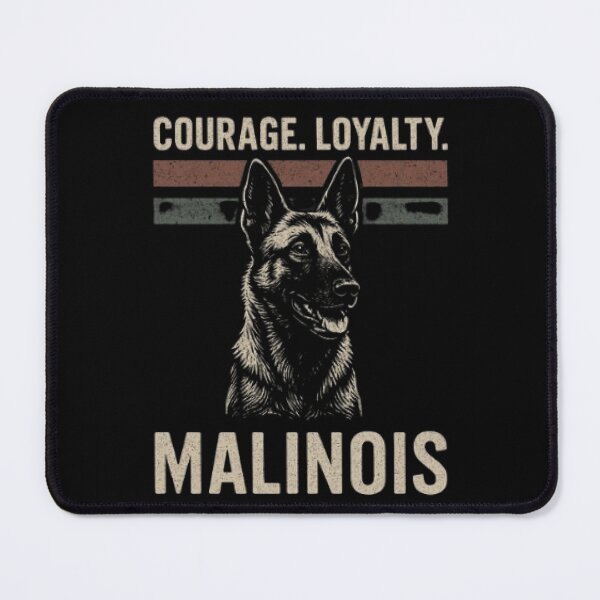 Item preview, Courage.Loyalty.Malinois Design designed and sold by ShamblesShirts.
