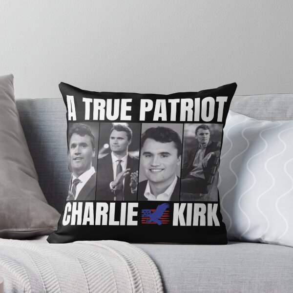 Item preview, Charlie Kirk A True Patriot designed and sold by JeyVel.