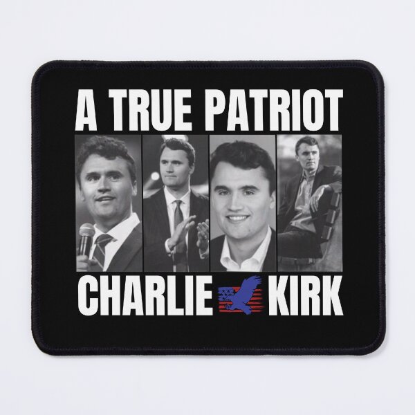 Item preview, Charlie Kirk A True Patriot designed and sold by JeyVel.