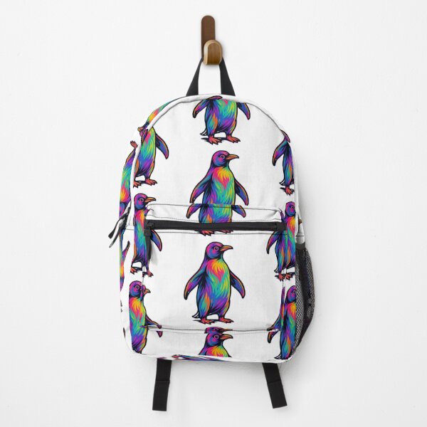 Item preview, Rainbow Psychedelic Penguin designed and sold by Ahau Designs.