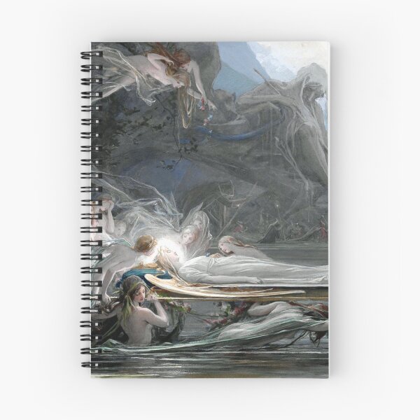 Item preview, Funeral of a Fairy - Maximilian Pirner 1888 designed and sold by forgottenbeauty.