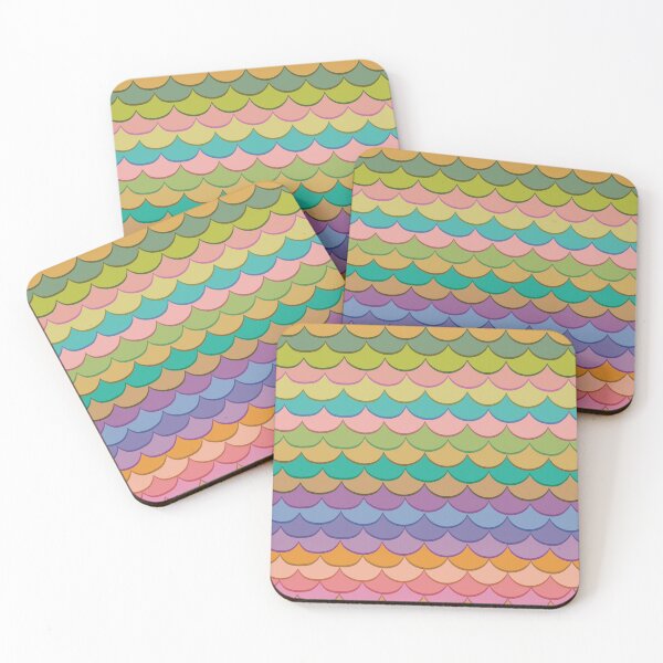 Item preview, Mermaid Scales Pattern designed and sold by Karin Taylor.